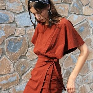 🖤🤎 Free People Rough Rider Mini Dress 🤎🖤